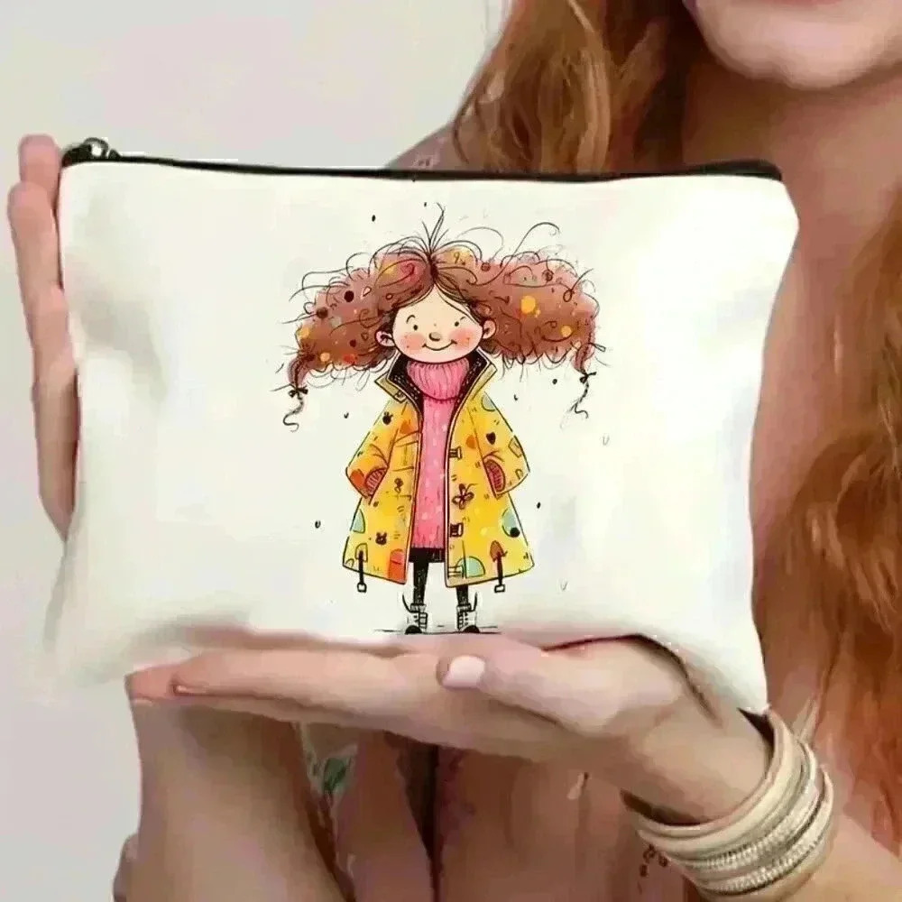 Canvas Cosmetic Bag
